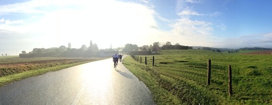 Morning Cycling in France