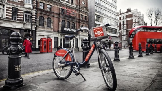 Boris bikes Santander