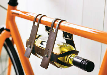 Bike wine holder
